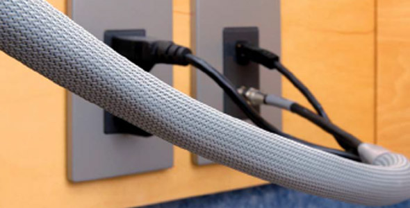Flexible Cable Management Braided Sleeve